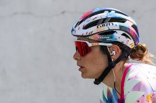 Elise Chabbey 6e de la course en ligne des Championnats d'Europe KEYSTONE/JEAN-CHRISTOPHE BOTT